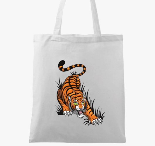 Tiger vászontáska