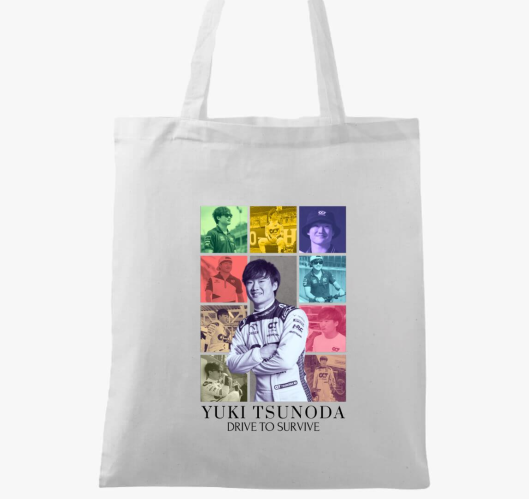 Yuki Tsunoda F1 vászontáska