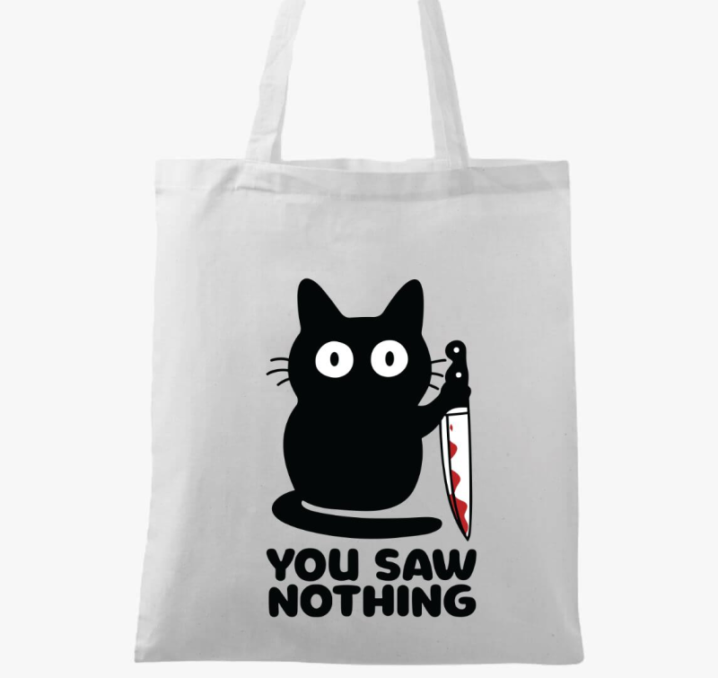You saw nothing vászontáska