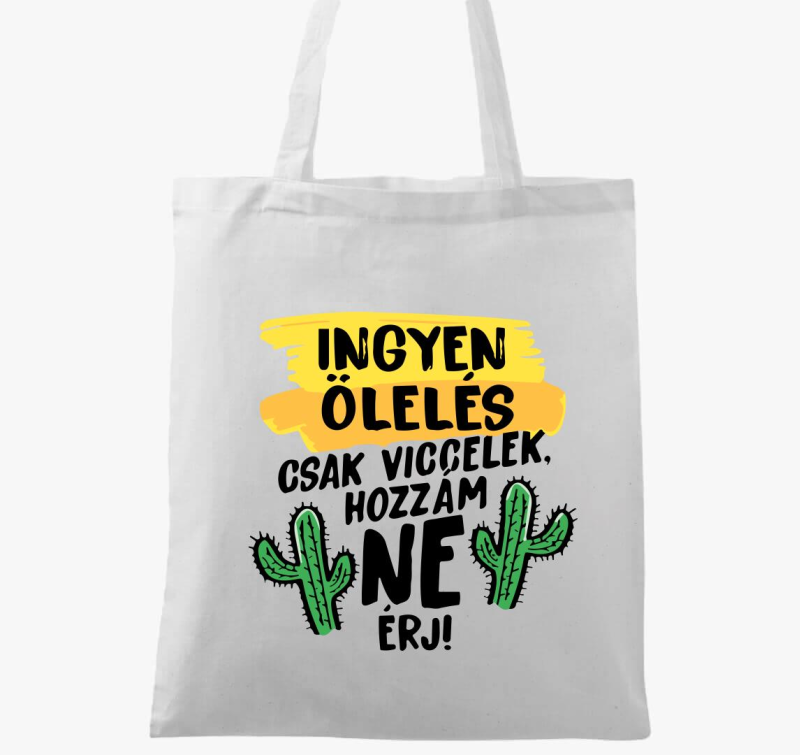 Ingyen ölelés vászontáska