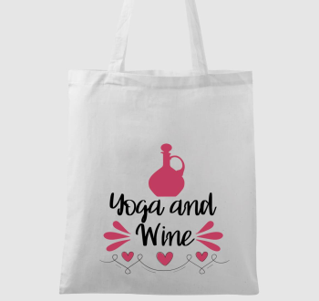 yoga wine vászontáska