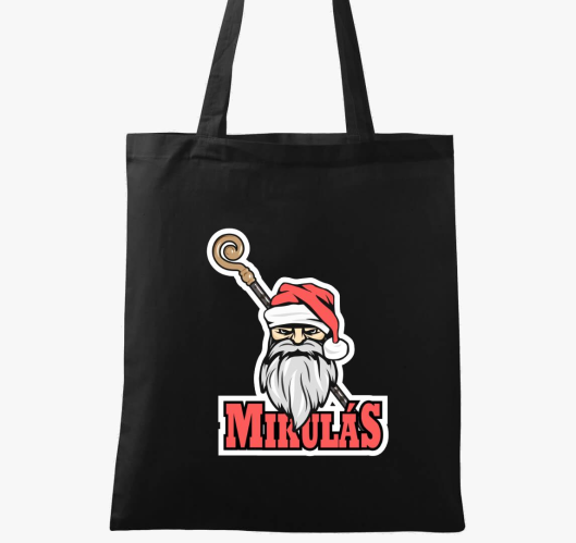Pálcás Mikulás vászontáska...
