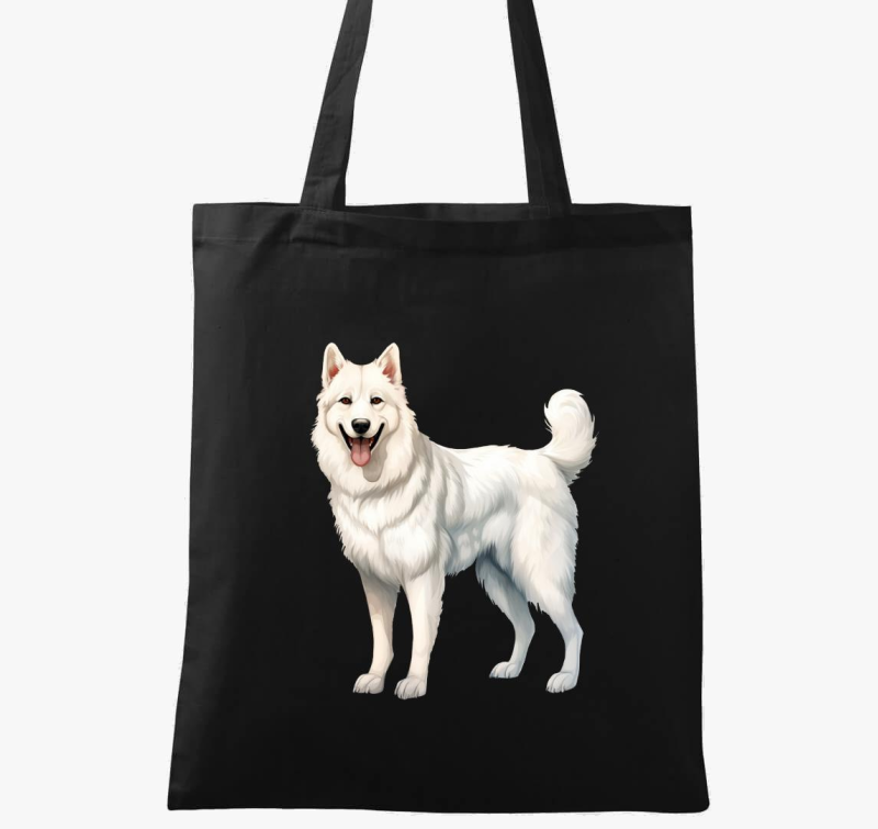 Fehér juhászkutya vászontáska