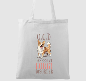 corgi OCD vászontáska