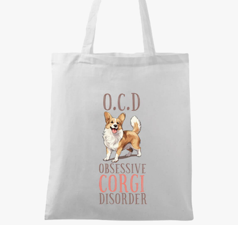 Corgi OCD vászontáska