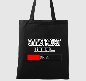 Gymnast project loading - vászontáska