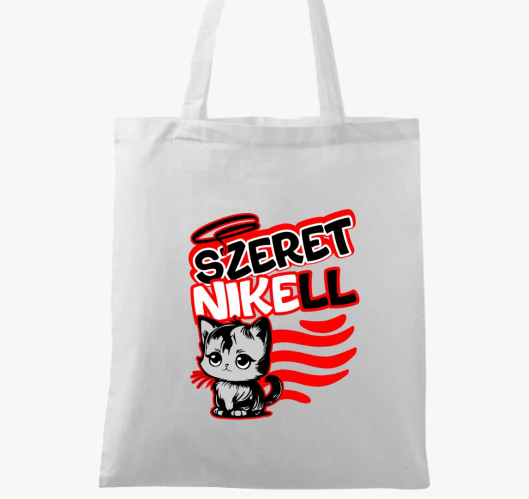 Szeretni kell cicusos vászontá...