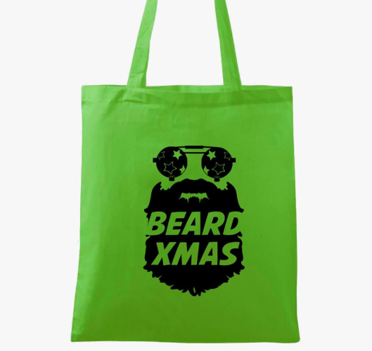 Karácsonyi szakállas vászontás...