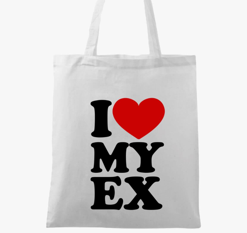 I love my ex vászontáska