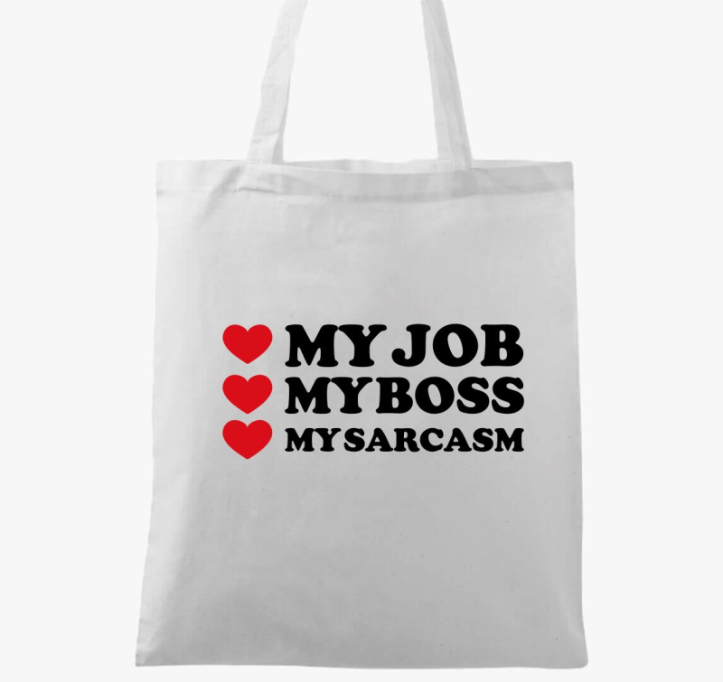 Love job boss vászontáska