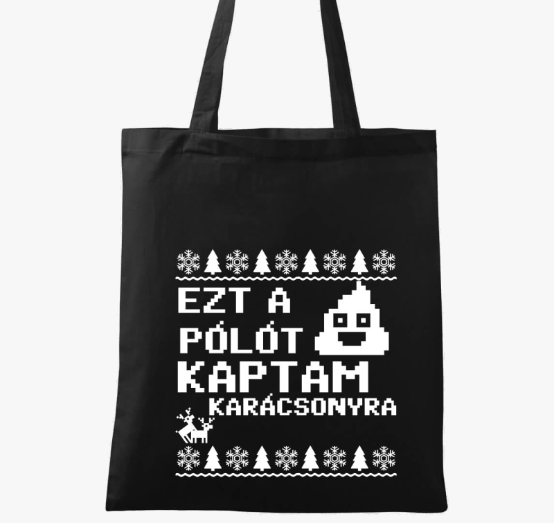 Ezt a szar vászontáskat kaptam karácsonyra 8 bites vászontáska