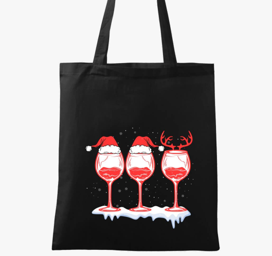 Vörösbor karácsony vászontáska...