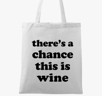 Wine chance vászontáska