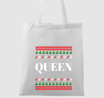 Karácsony queen páros vászontáska
