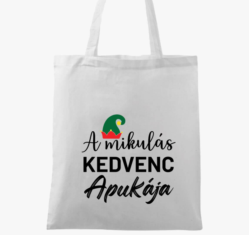 A mikulás kedvenc apukája vászontáska