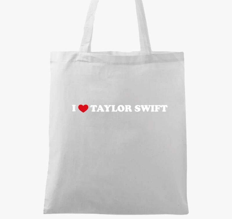 Love TS white vászontáska