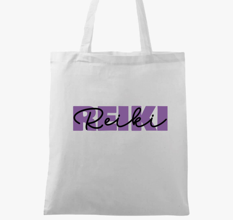 Reiki lila vászontáska