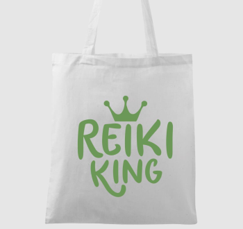 Reiki king zöld vászontáska