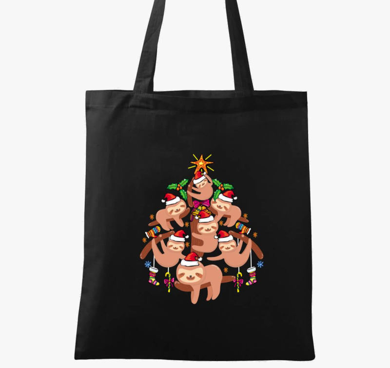 Lajháros karácsonyi vászontáska