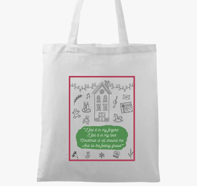Christmas is all around vászontáska