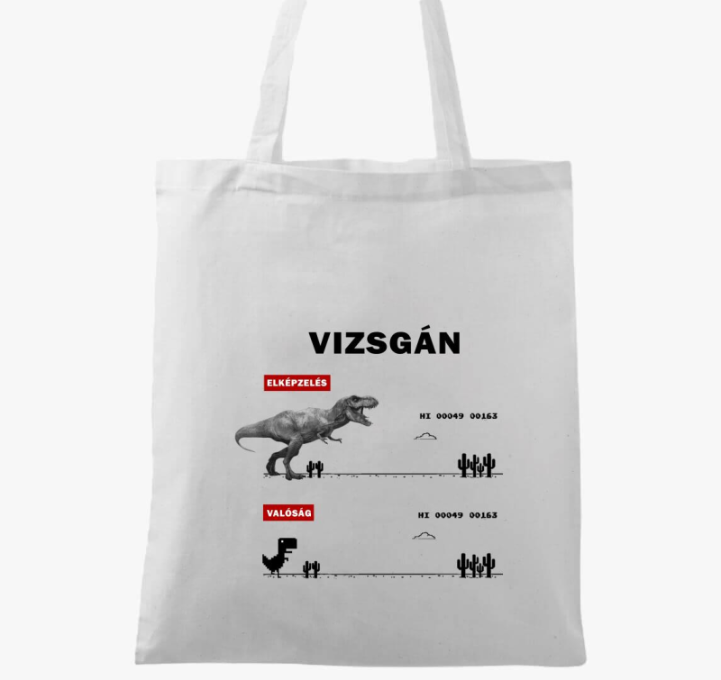 Vizsga vászontáska