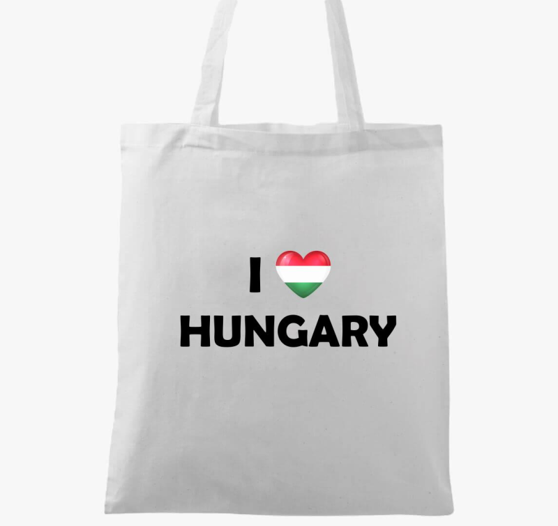I Love Hungary - Magyarország vászontáska