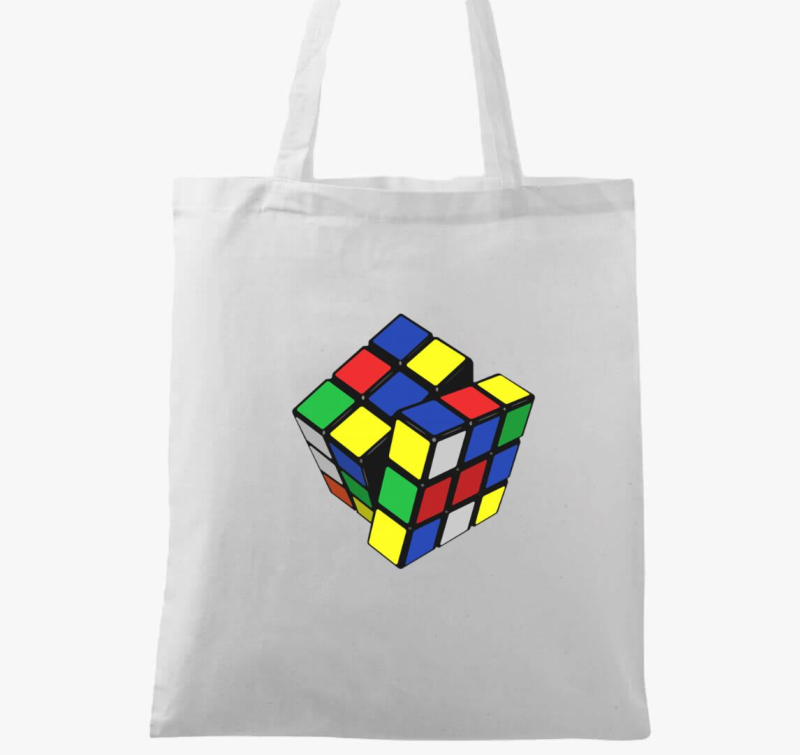 Rubik kockás vászontáska