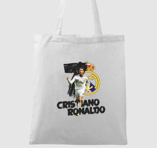 Cristiano Ronaldo vászontáska...