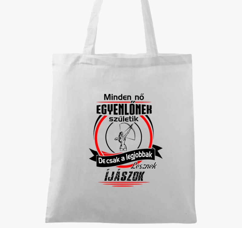 Női íjász vászontáska 