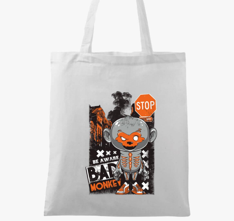 Bad monkey - Rossz majom vászontáska