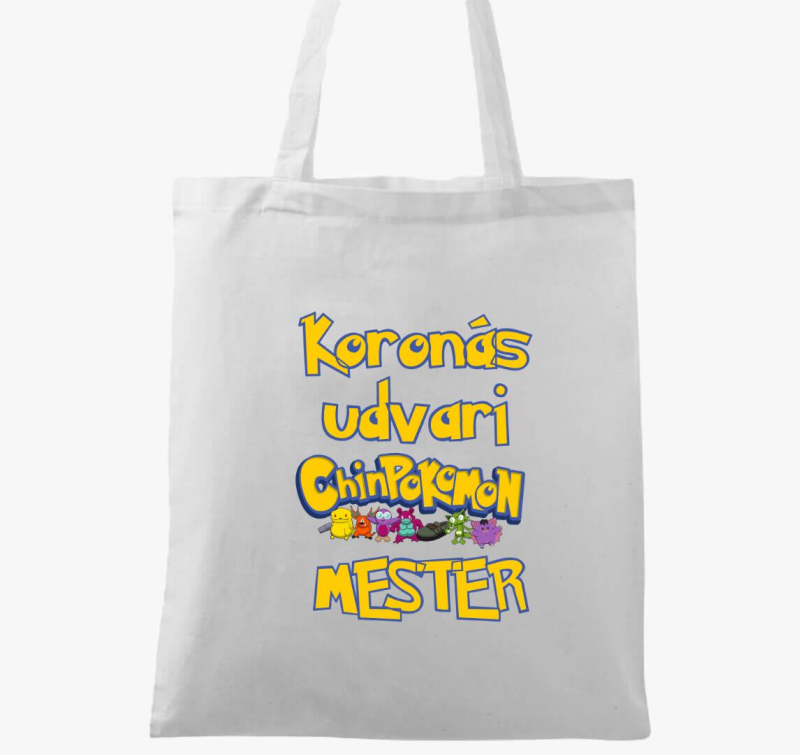 Koronás Udvari Chinpoko Mester vászontáska
