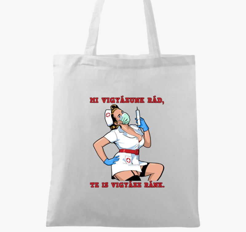 Te is vigyázz ránk vászontáska