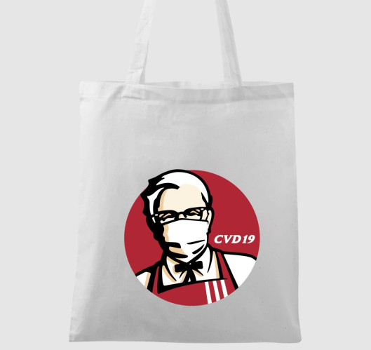KFC - CVD19 vászontáska...