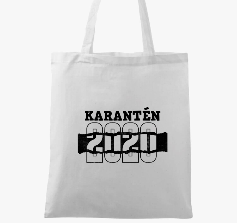 Karantén 2020 vászontáska