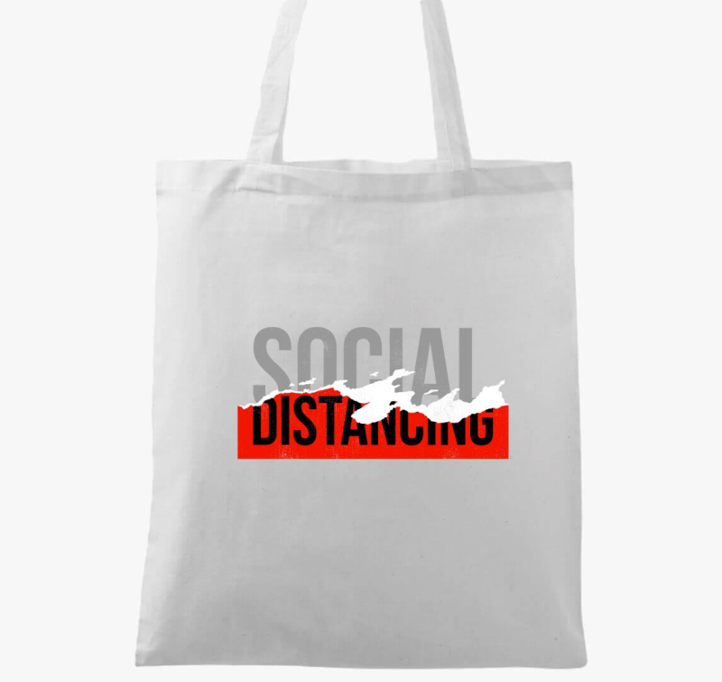 Social distancing vászontáska