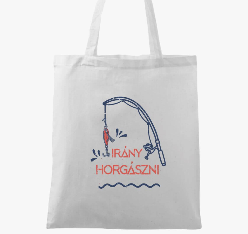 Irány horgászni vászontáska