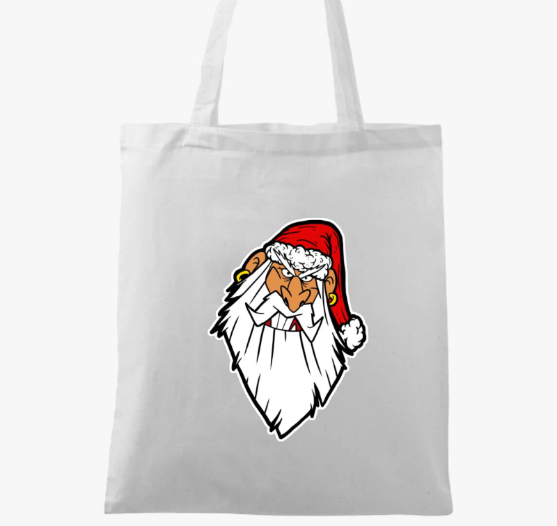 Mogorva mikulásos vászontáska