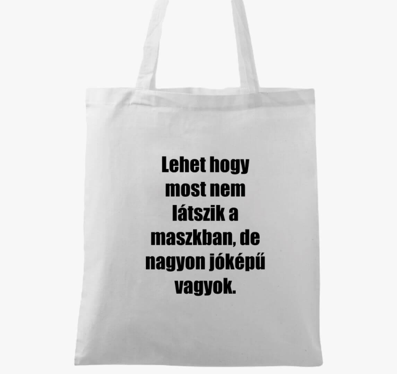 Kredit kapitány maszkos vászontáska