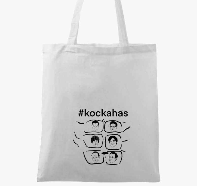 Kredit kapitány kockahas vászontáska
