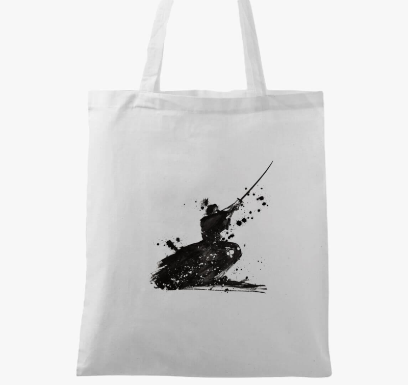 Szamurájos vászontáska