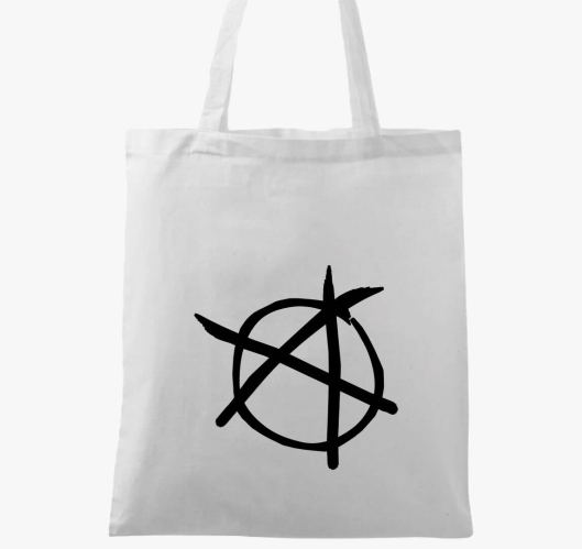 Anarchia szimbólum vászontáska...