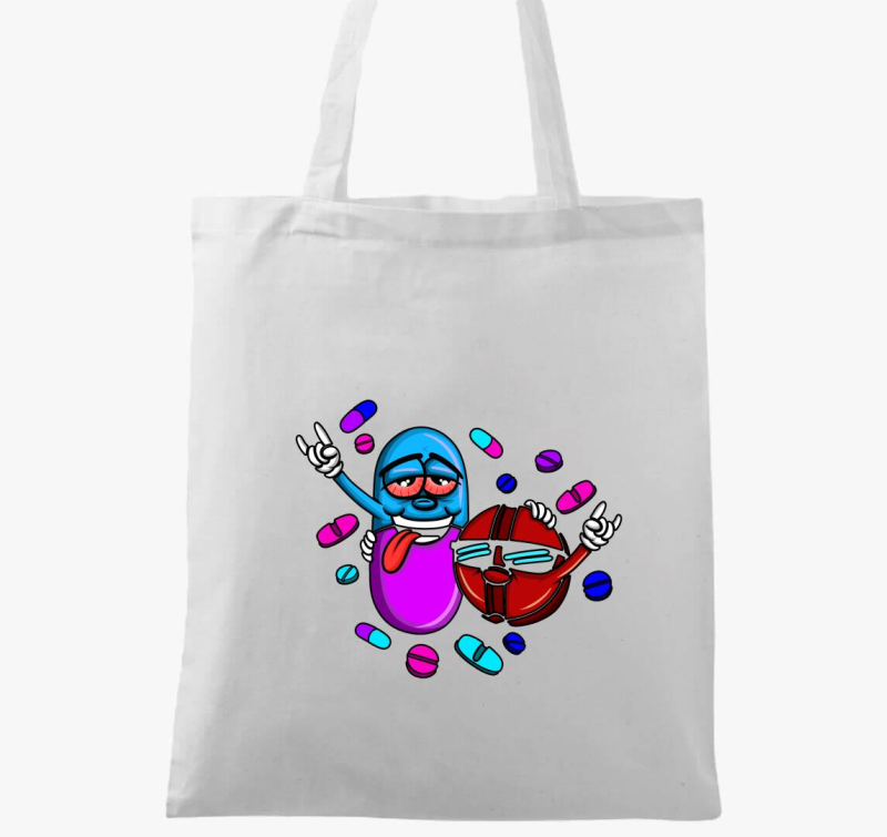 Bulizó tabletták vászontáska 