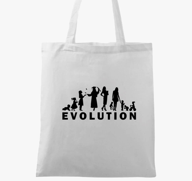 Evolúciós vászontáska-női verzió