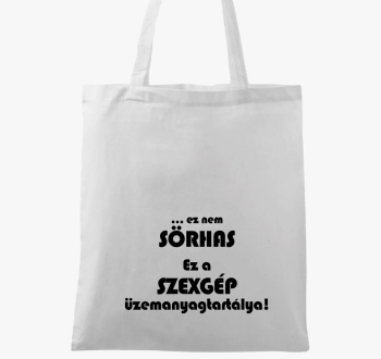 Sörhas vászontáska