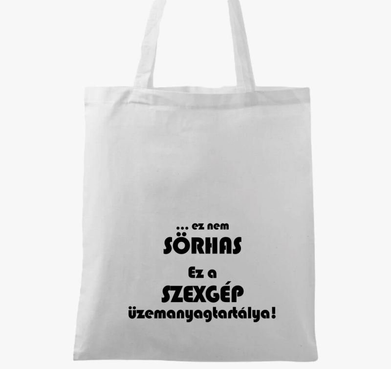Sörhas vászontáska