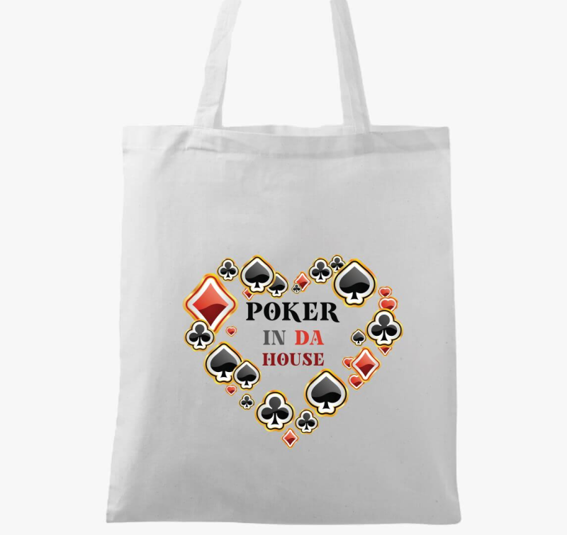 Pókeres vászontáska - Házigazdáknak