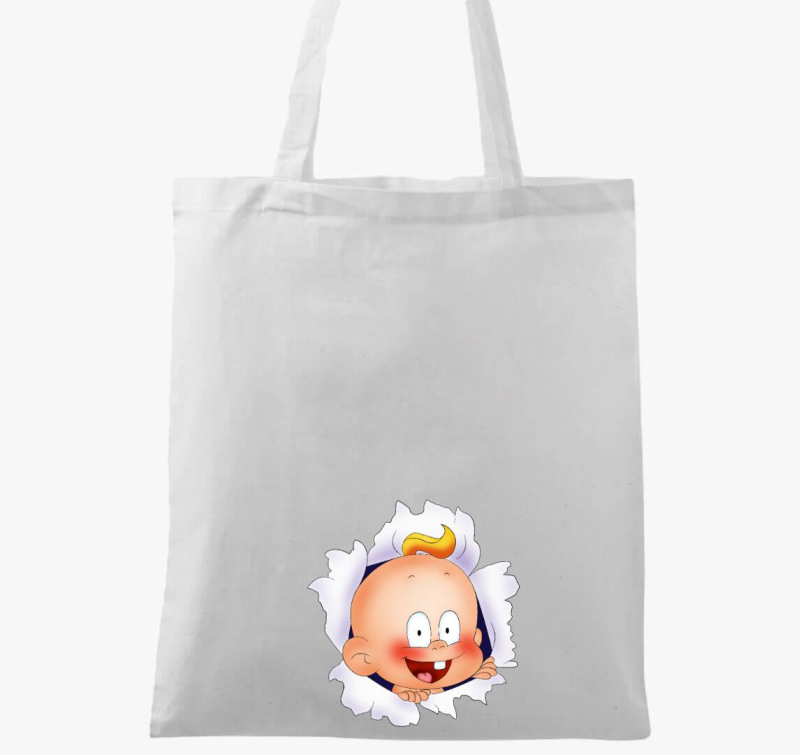 Baba van a pocakomban vászontáska