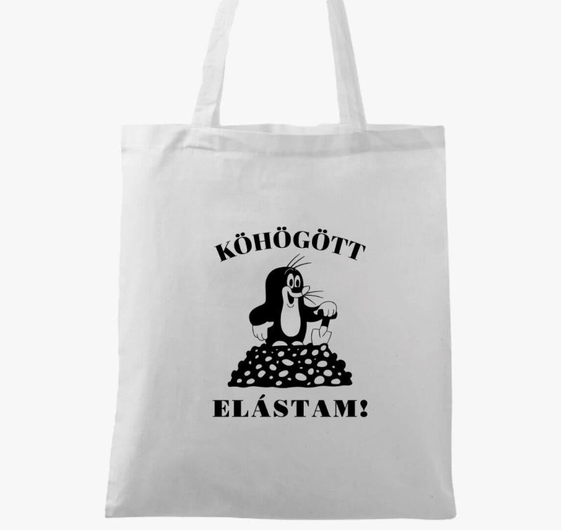 Köhögött elástam vászontáska