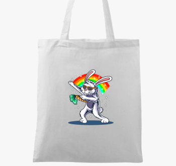 DAB nyuszis vászontáska