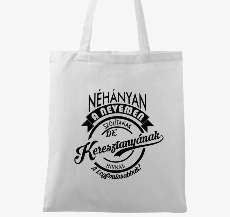 Keresztanyukás vászontáska